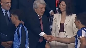 Sale una imagen que aclara por fin lo que pasó entre Ayuso y Oyarzabal en la final de Copa del Rey