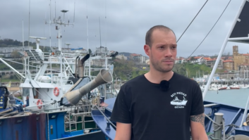Marc Gost, mecánico naval en Getaria: "No hay relevo generacional, no hay patrones y no hay mecánicos"