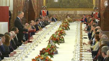 Felipe VI y Letizia dan un almuerzo en el Palacio Real y a muchos les ha sorprendido ver quién está ahí