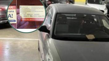 Ve un coche mal aparcado y le deja un cartel que debería estar expuesto en la sede de la DGT