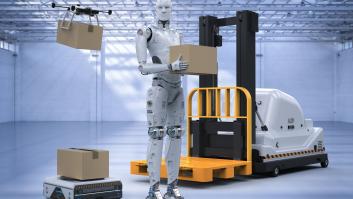 Japón prueba en su mayor aeropuerto robots chinos para llevar maletas porque no hay personal suficiente