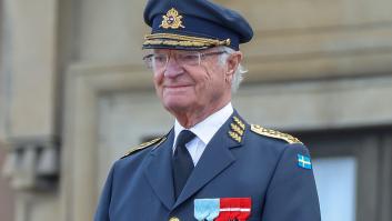 Carlos XVI Gustavo de Suecia en su 80º cumpleaños en el Palacio Real de Estocolmo