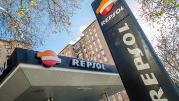 Imagen de archivo de una gasolinera de Repsol en Madrid.