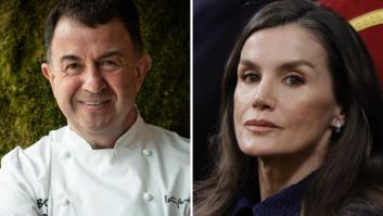 El chef Martín Berasategui define a la reina Letizia con esta palabra después de recibirla varias veces en su restaurante