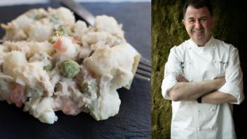 Martín Berasategui, chef: "Para que la ensaladilla perfecta tenga más sabor se debe triturar el atún con la mayonesa"