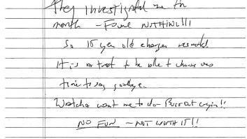 Un juez publica la supuesta nota de suicidio de Jeffrey Epstein y una frase desata de nuevo todas las incógnitas