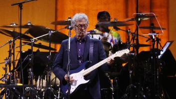 Eric Clapton suspende los bises de su concierto en Madrid tras el lanzamiento de un objeto por parte de un fan