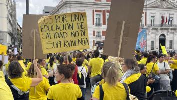 La vocación no paga el alquiler: un mes de marea amarilla en Madrid