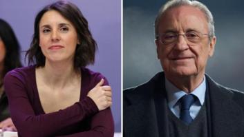 Irene Montero no tiene ningún problema en decir lo que piensa de Florentino Pérez: lo resume en dos palabras