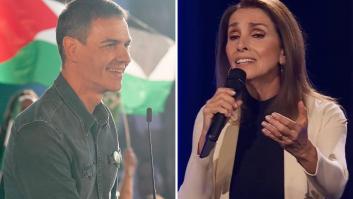 Sánchez ve este momento de Ana Belén en el especial de TVE durante Eurovisión y publica una frase (y qué frase)