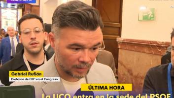 Preguntan a Rufián por la UCO y el PSOE y deja una frase clara sobre lo que podría pasar en España