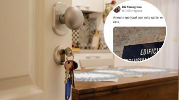 El cartel que hay en una comunidad de vecinos y que muchos ven como un ejemplo a seguir