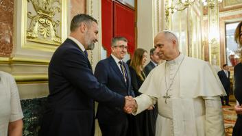 Sorpresa por las palabras de Abascal tras escuchar al papa en el Congreso: "Yo quiero la política migratoria del Vaticano"