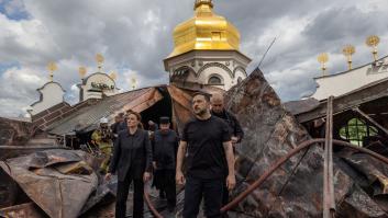 Rusia golpea la catedral de la Dormición, una joya ucraniana del siglo XI, en un ataque con nueve muertos