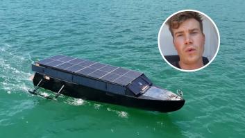 5.000 kilómetros sin repostar: un finlandés navega desde su país hasta Ibiza en un barco solar que él mismo construyó en un cobertizo