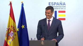 Pedro Sánchez desata las risas de los periodistas en Bruselas tras responder a una pregunta "en clave nacional"