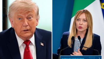 Trump da por terminada su amistad con Meloni: "Le va mal en Italia con su nivel de popularidad"