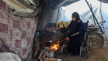 Sobrevivir en Gaza cuando no puedes ver, oír o caminar