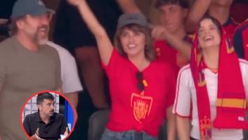 Ramón Espinar ve a Bardem, Penélope Cruz y Rosalía en el partido de España y sentencia: "Verano de remontada cultural"