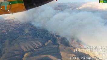 El incendio de Los Gallardos (Almería), en imágenes: así evoluciona el fuego