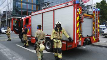 Varios muertos y seis desaparecidos por un incendio ya controlado en un edificio en obras del centro de Bruselas