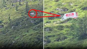 El GPS le engaña, sigue por un camino de tierra y acaba en un refugio a 2.000 metros sobre el nivel del mar con su furgoneta de reparto