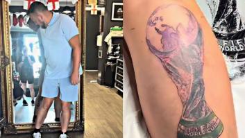 Sean, 36 años, se gasta 650 euros en un tatuaje de Inglaterra como campeona del Mundial: "Si perdemos, añadiré 'es broma' después"