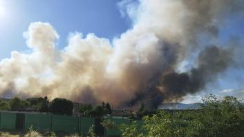 El incendio de Lozoyuela evoluciona favorablemente, pero sigue sin estar controlado: ya ha arrasado cerca de 70 hectáreas