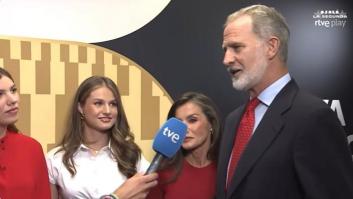 TVE entrevista a la familia real y lo que ocurre cuando habla Sofía no pasa desapercibido