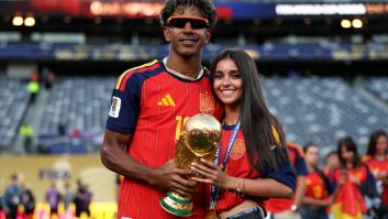 Los pendientes de 42.000 euros que usó como amuleto Inés García, novia de Lamine Yamal, en la final del Mundial