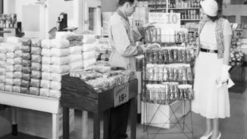 Las fotos de los primeros supermercados muestran cómo ha cambiado la forma de hacer la compra a lo largo del último siglo