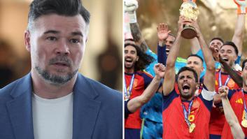 Rufián, a los que le critican que celebre el Mundial: "Se puede ser independentista e ir con una selección que juega de la hostia"