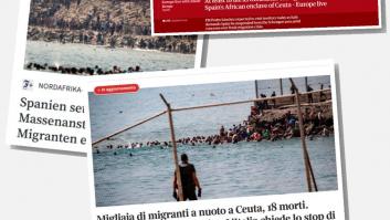 El "caos" y la "crisis diplomática" de Ceuta centran los titulares de la prensa mundial