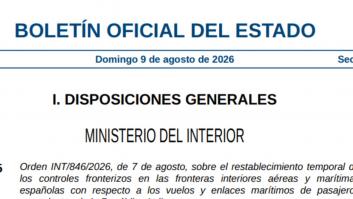 El BOE publica la orden que restablece los controles a viajeros procedentes de Italia