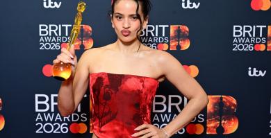 Rosalía, en los Brit Awards 2026.