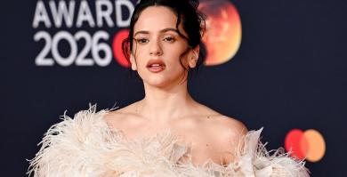 Rosalía, en la alfombra roja de los premios BRIT en febrero