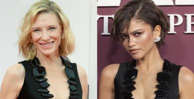 Cate Blanchett y Zendaya, luciendo el mismo vestido
