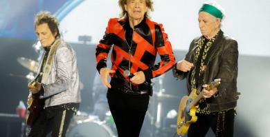 The Rolling Stones, en plena acción