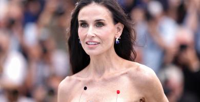Demi Moore, este martes en el Festival de Cannes