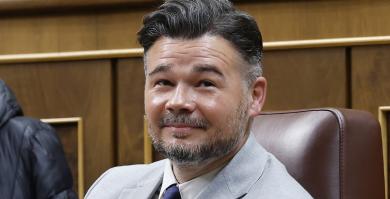 Gabriel Rufián, en el Congreso de los Diputados