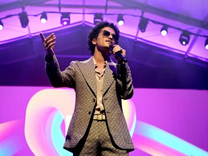 Bruno Mars, en un concierto en una imagen de archivo