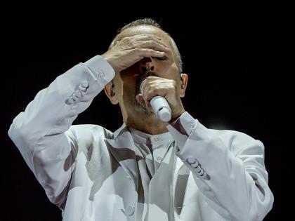 El cantante Miguel Bosé.
