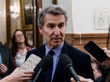El presidente del Partido Popular, Alberto Núñez Feijóo.