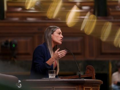 La portavoz de Junts, Miriam Nogueras.