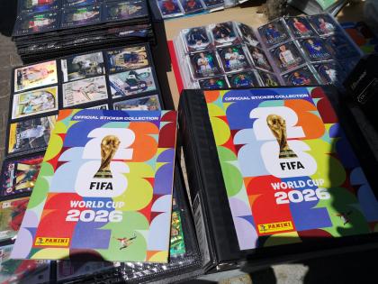 La portada del álbum de cromos del Mundial.