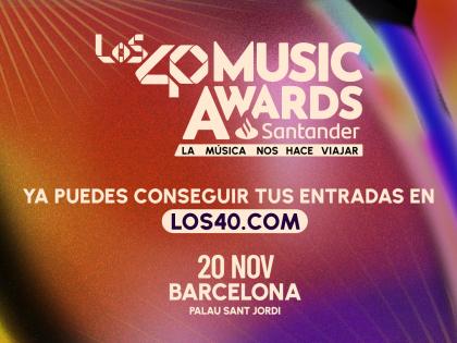 LOS40 Music Awards Barcelona 2026