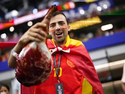 Aficionado de la selección en el Mundial