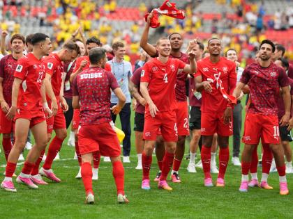 Suiza celebra su clasificación a los cuartos de final del Mundial 2026