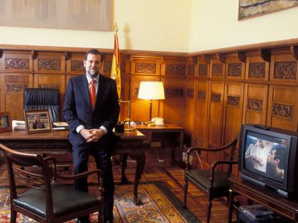 Portrait of Mariano Rajoy, PP politician  (Photo by Luis Davilla/Cover/Getty Images)