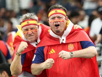 Aficionados de la selección en el Mundial